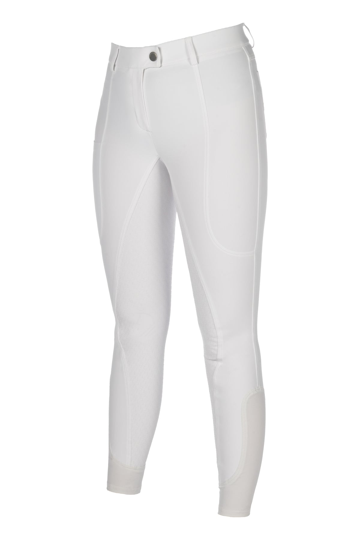 riding breeches -amalfi- silicone full seat 1200 white / EU46/UK36/US34