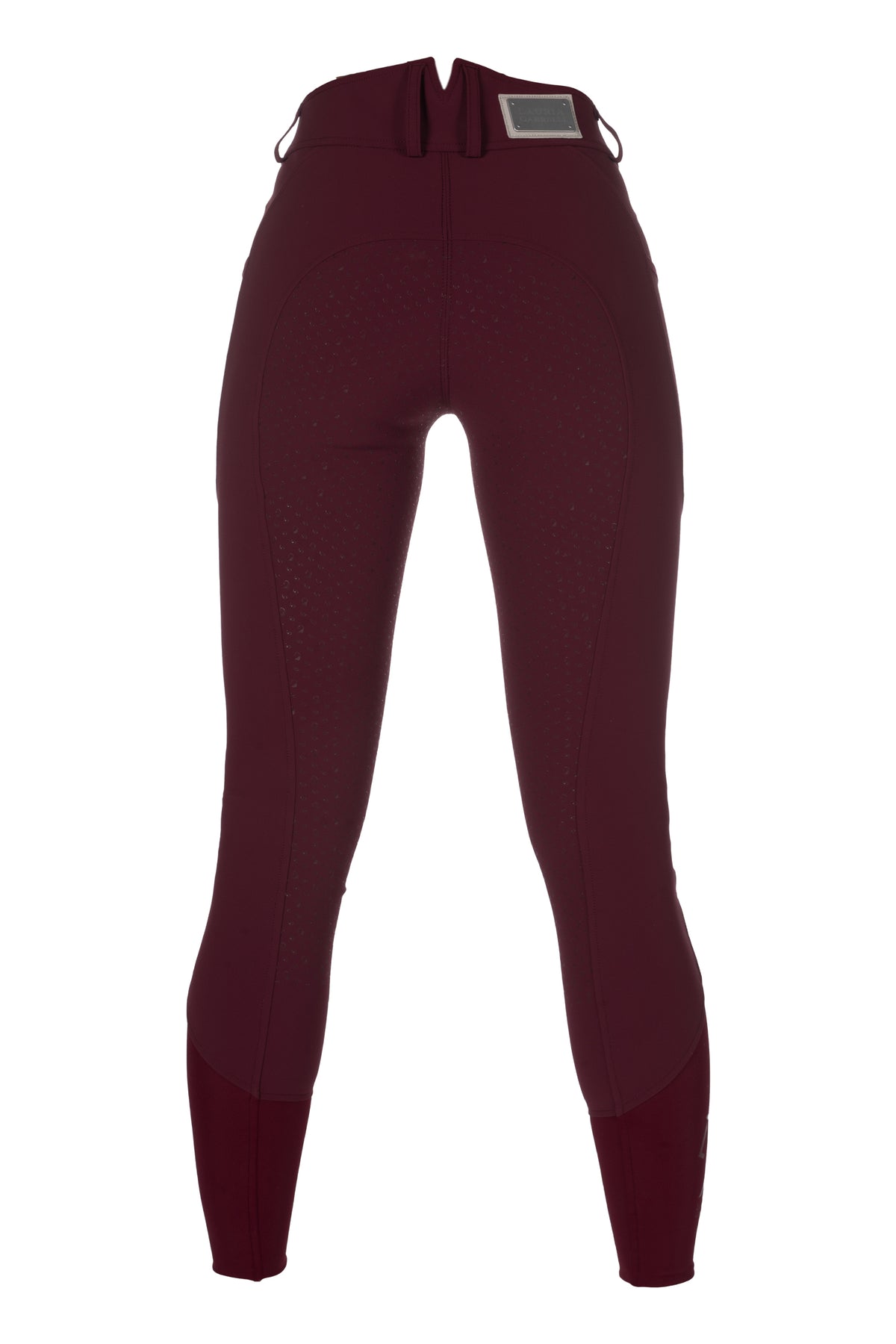 riding breeches -livigno- silicone full seat 3296 bordeaux / EU46/UK36/US34