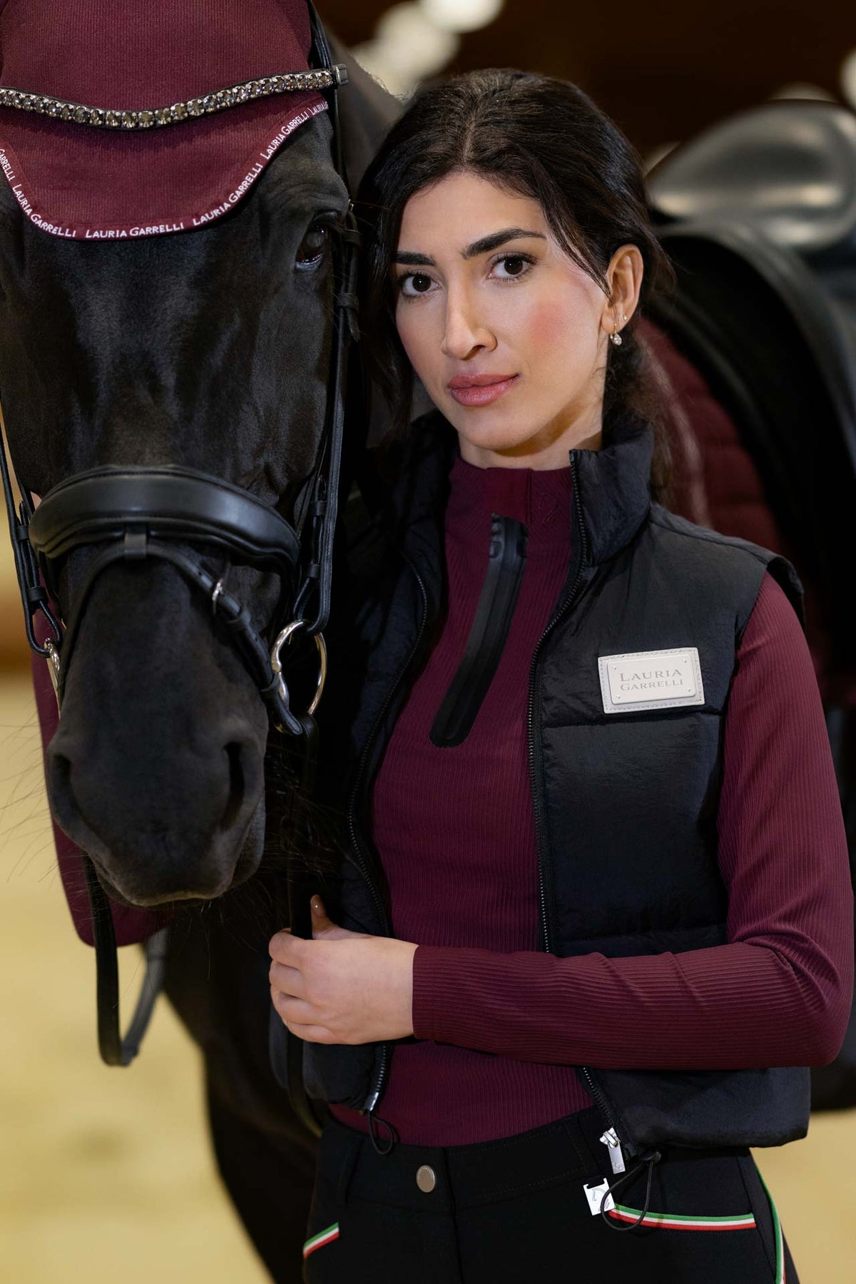 quilted vest -livigno-