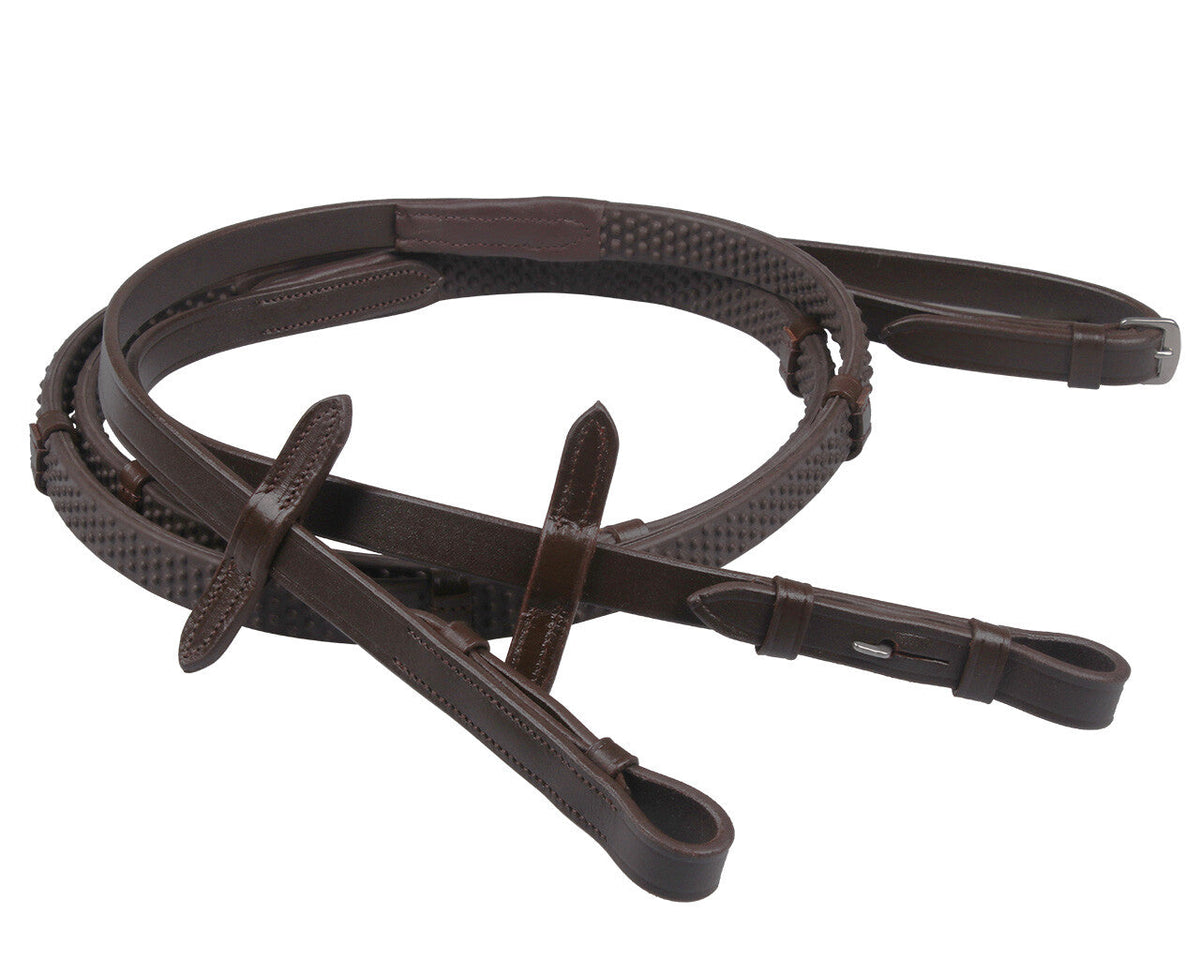 Rein rubber soft with stops