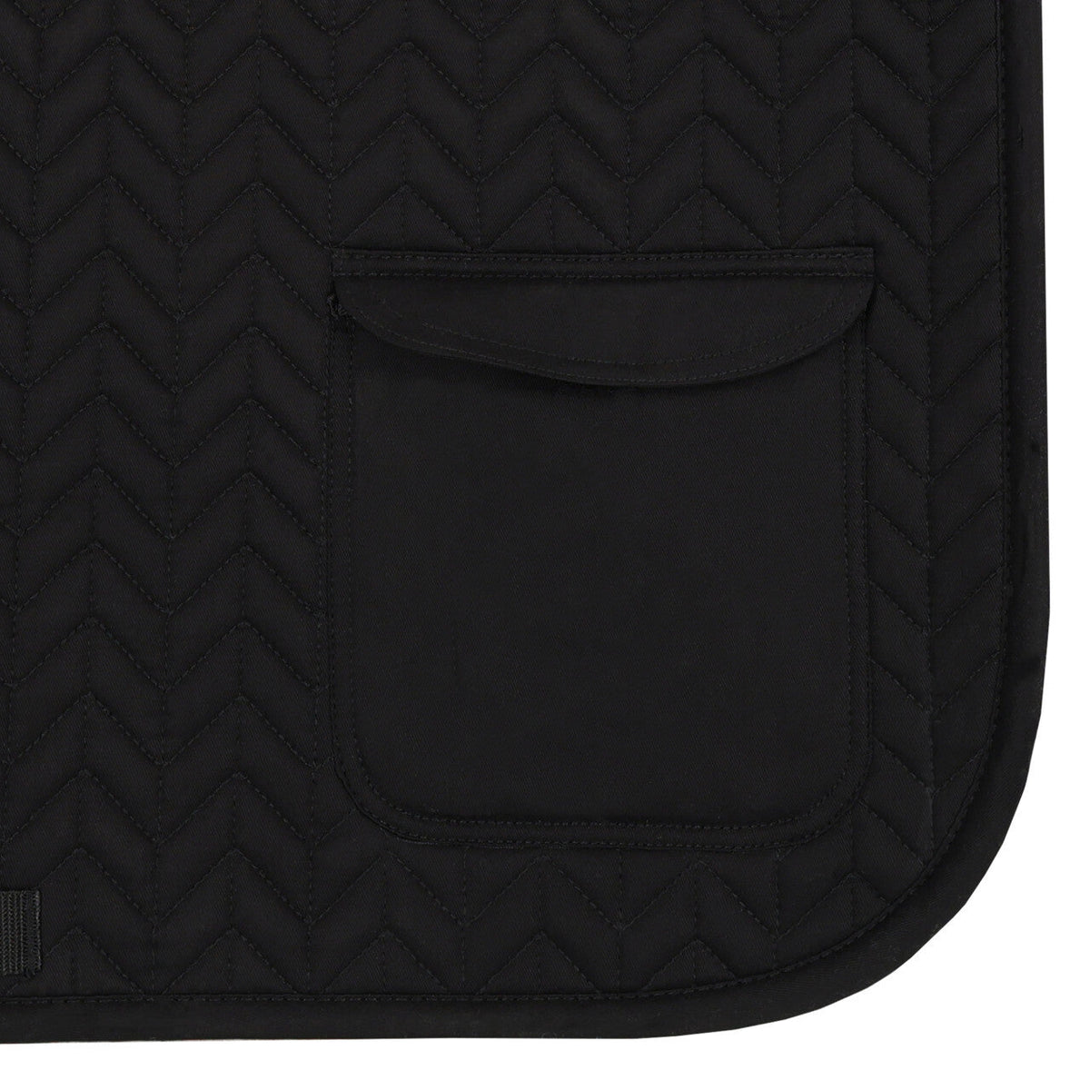 Saddle pad with pocket