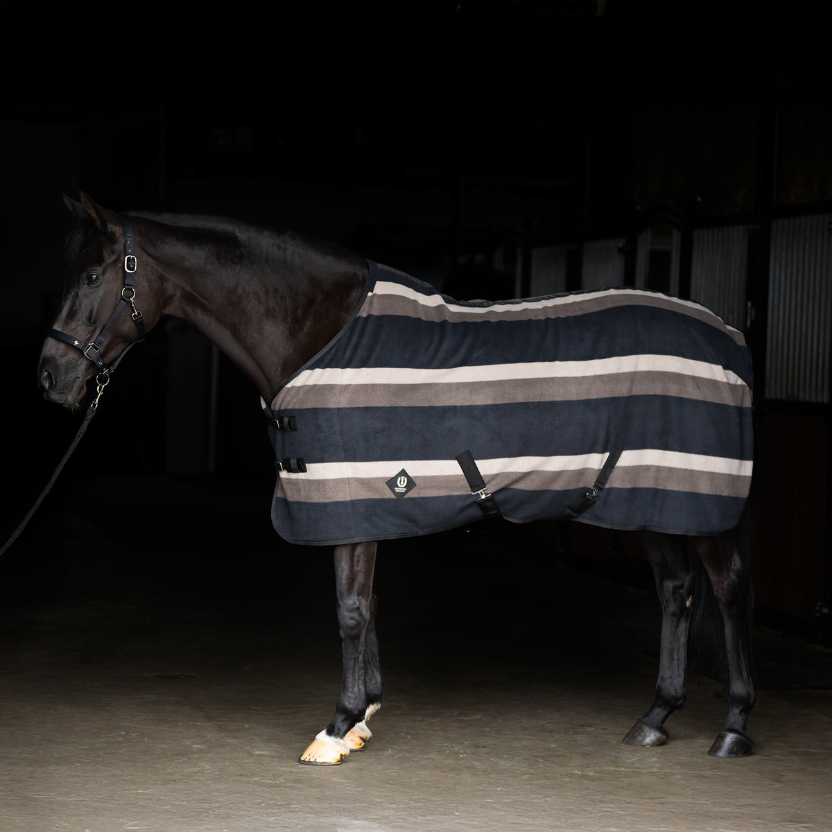 Fleece blanket IRHStripe