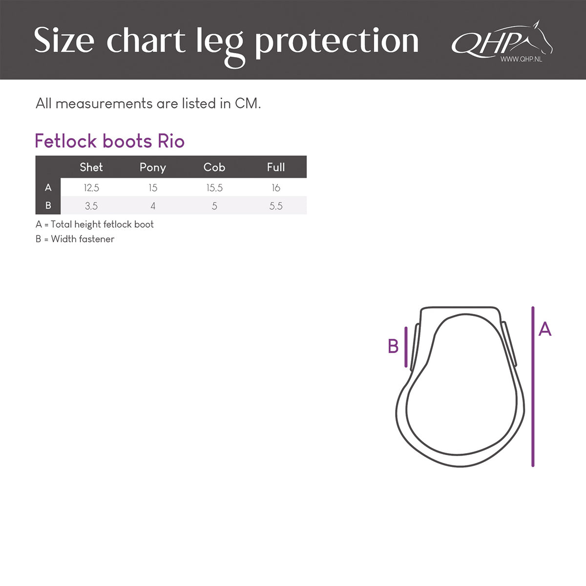 Fetlock boots Rio