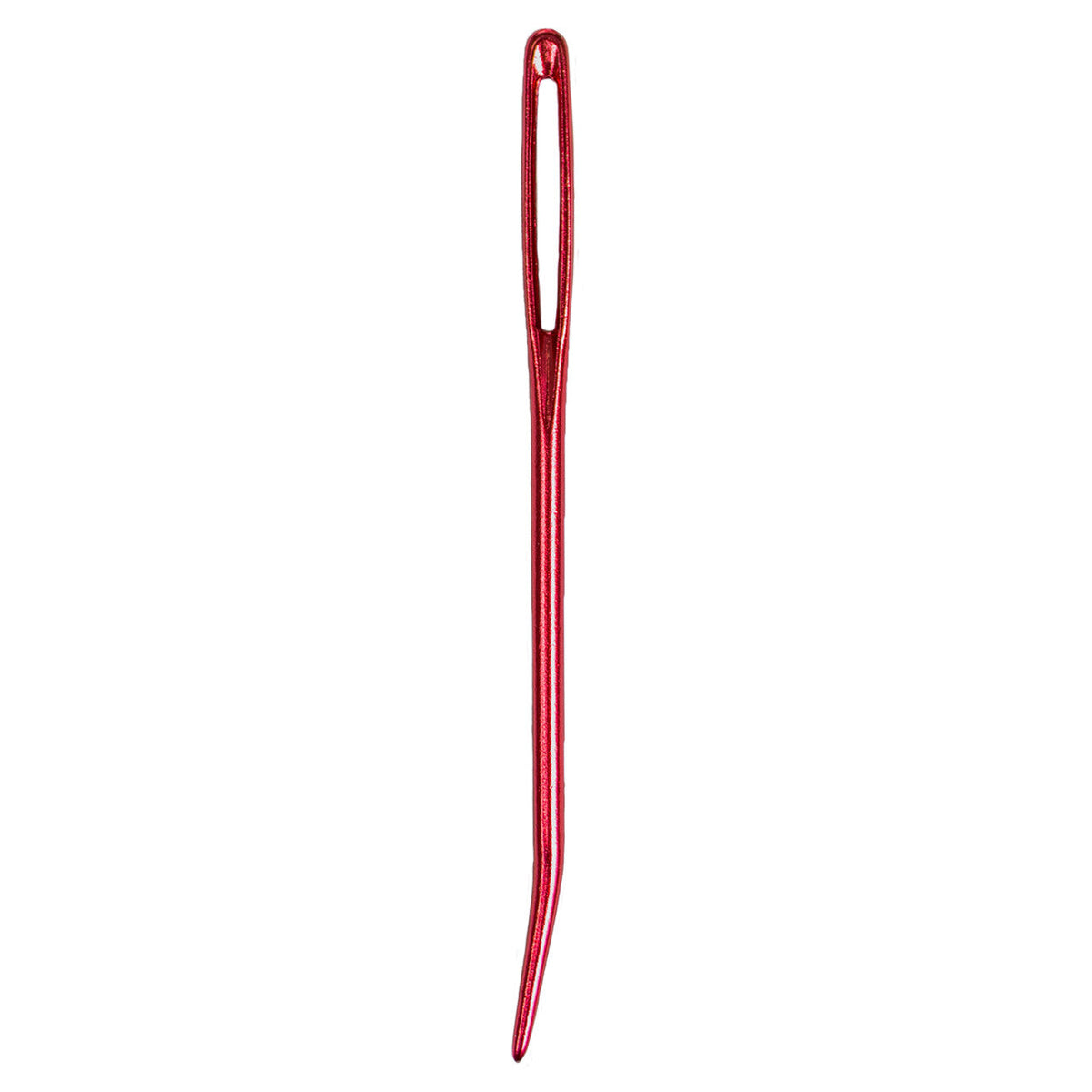 Colored plaiting needle