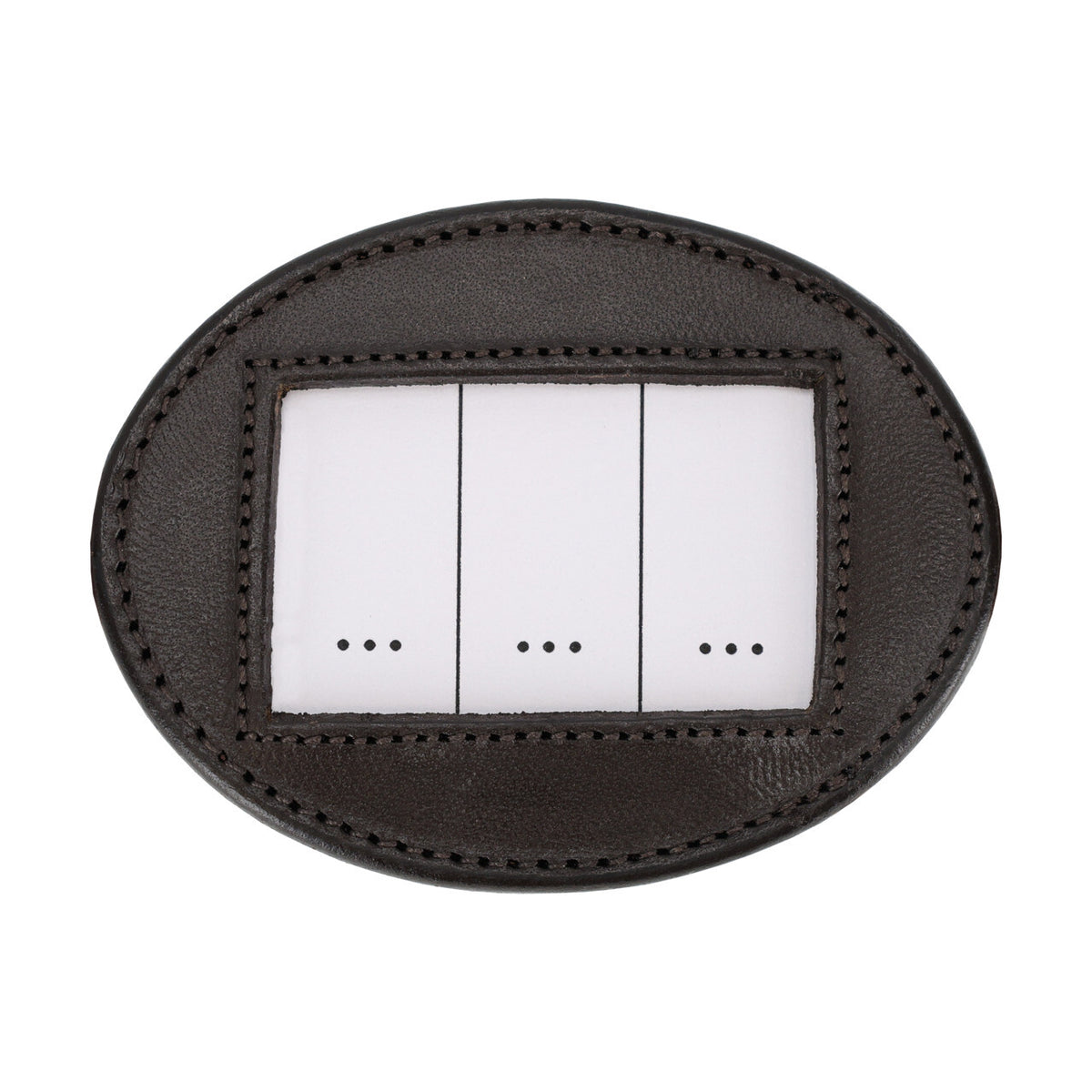 Number holder oval Hobby horse