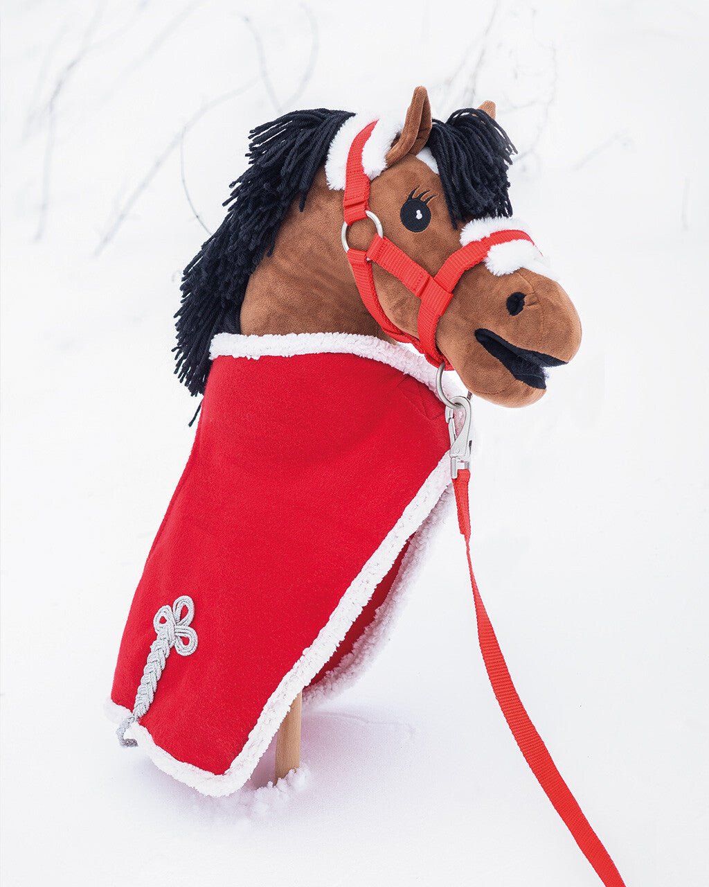 Fleece rug Christmas Hobby horse