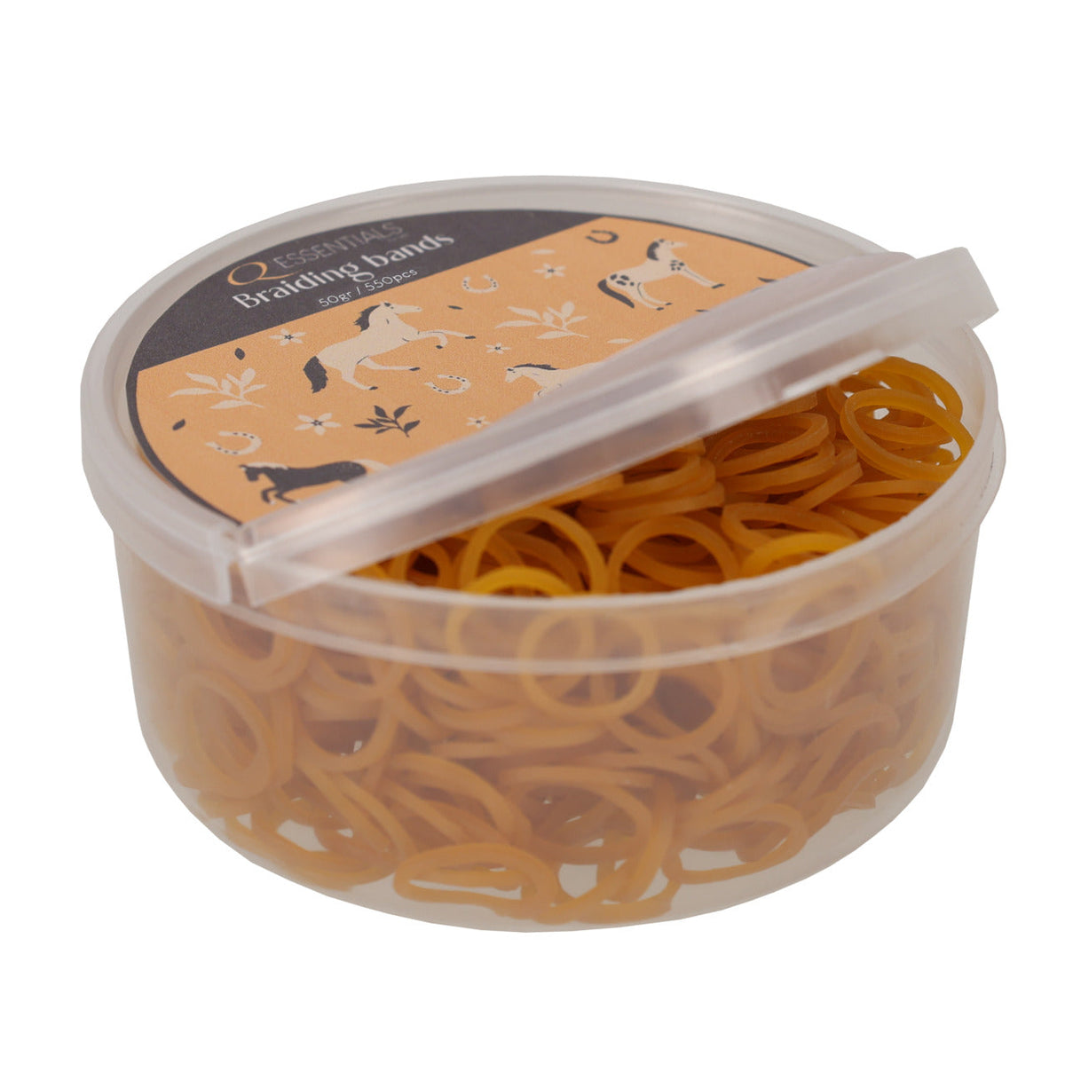 Rubber braiding bands box