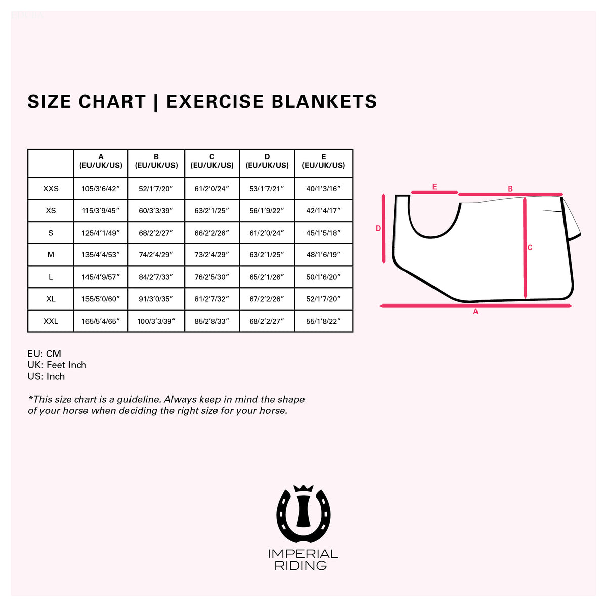 Fly-Exercise blanket IRHRoyce