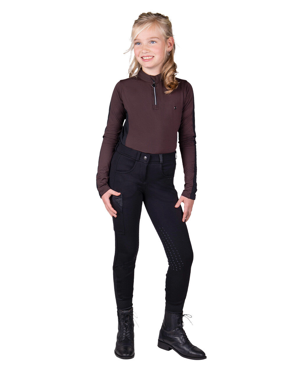 Breeches Kae Junior knee grip