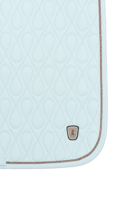 saddle pad CAVALPOLLY elaborate quilting pattern, gold-coloured details
