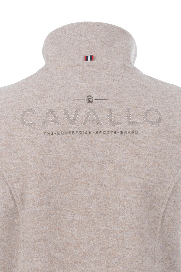 vest CAVALREBECA -Sporty, tailored vest with wool look