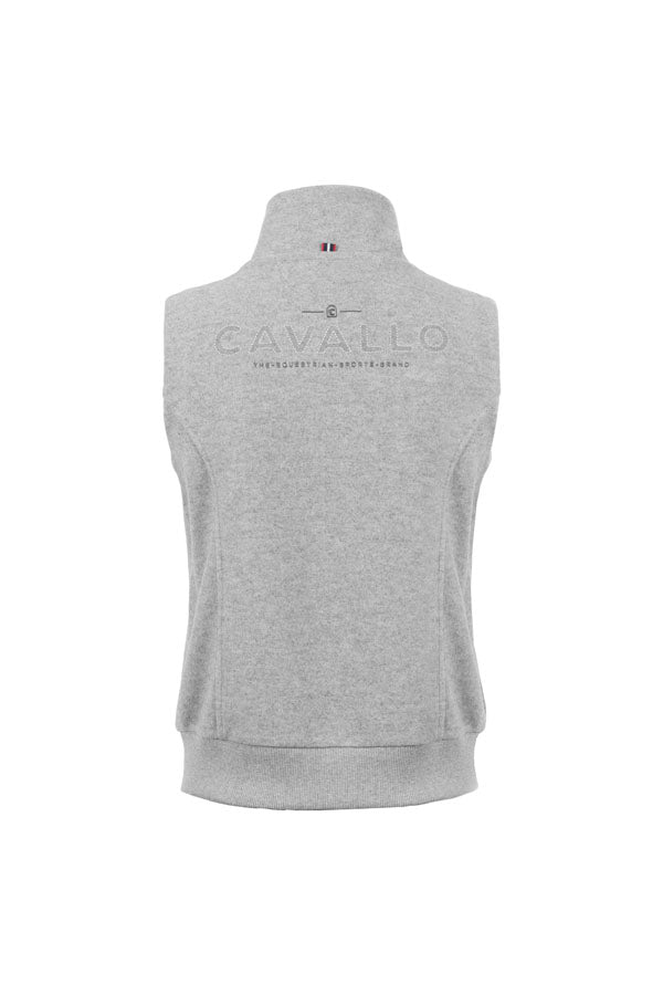 vest CAVALREBECA -Sporty, tailored vest with wool look