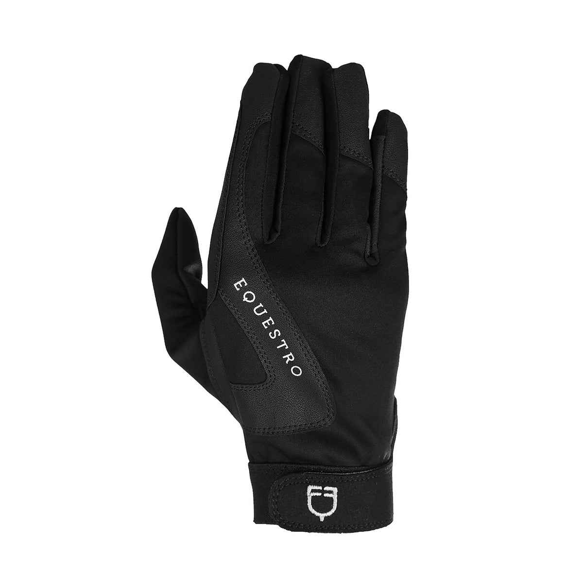 technical fabric gloves with fleece lining BLACK / XXL