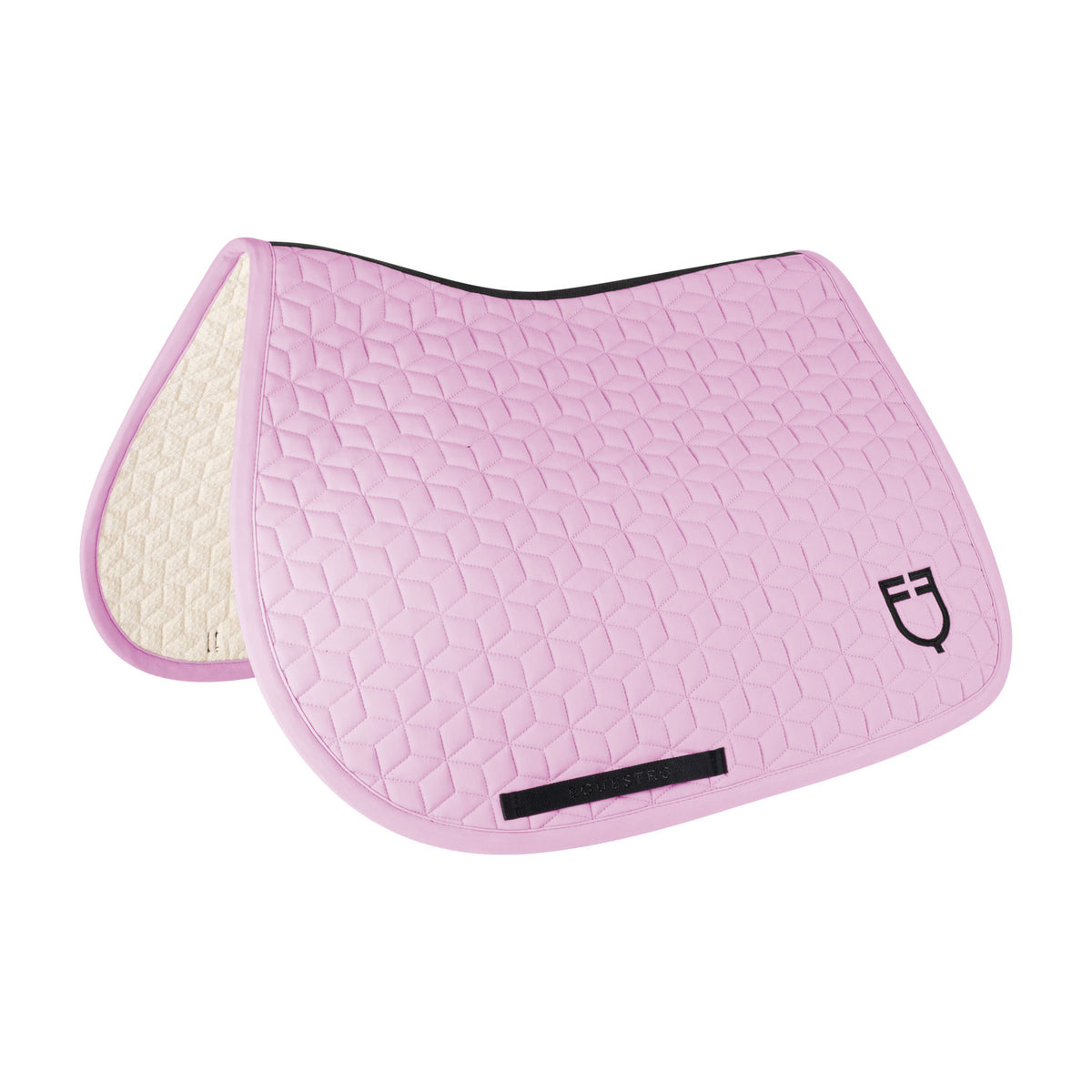 jumping saddle pad cube quilting ORCHID BOUQUET (15-3412) / PONNY