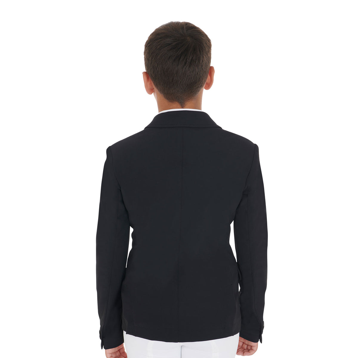 kids' competition jacket with three buttons