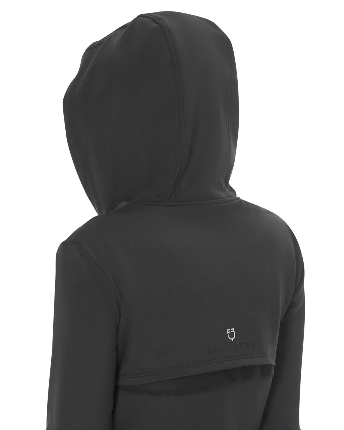 Women's cut out hoodie BLACK / XL