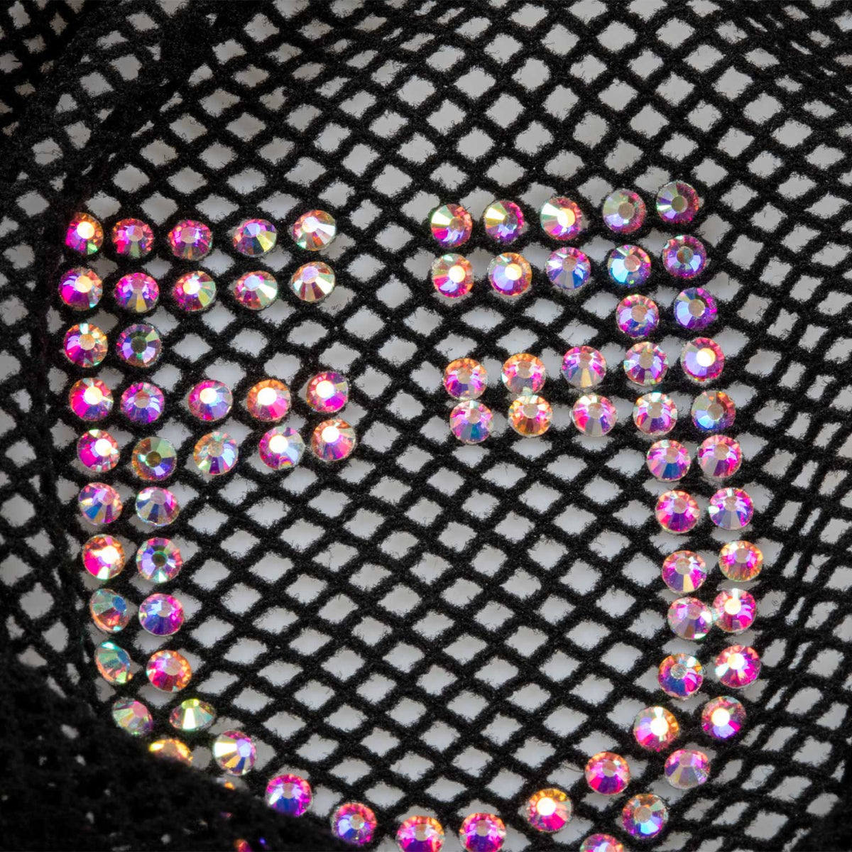 Hair net with rhinestones BLACK / ONE SIZE