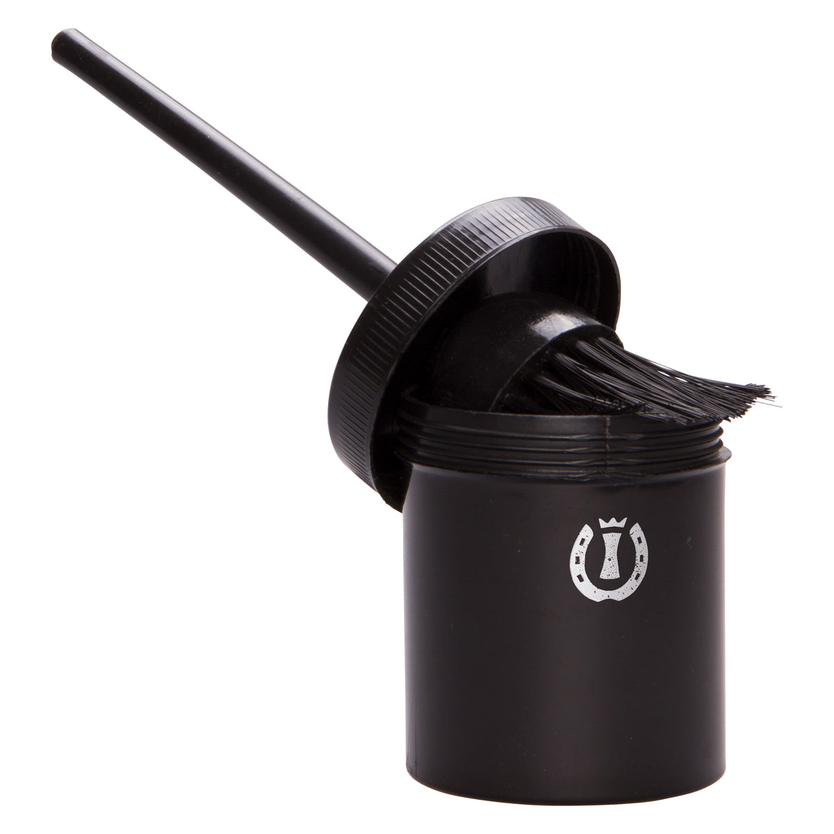 Hoof oil brush with container IRH