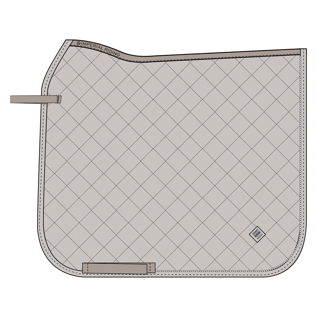 Saddlepad IRHPenny herringbone DR