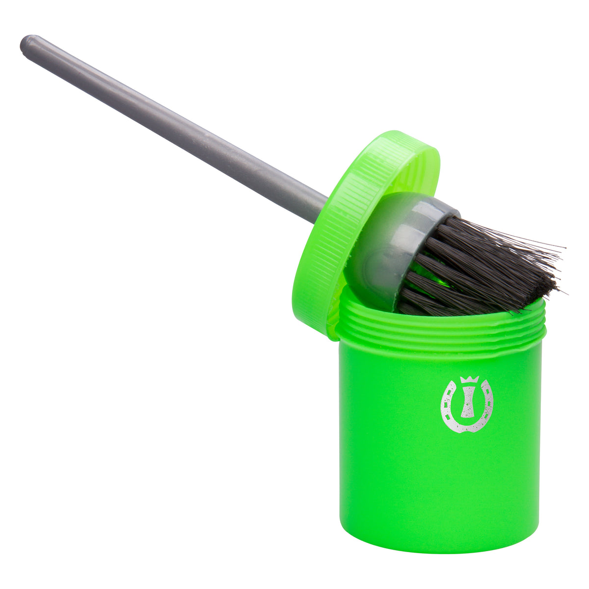 Hoof oil brush with container IRH