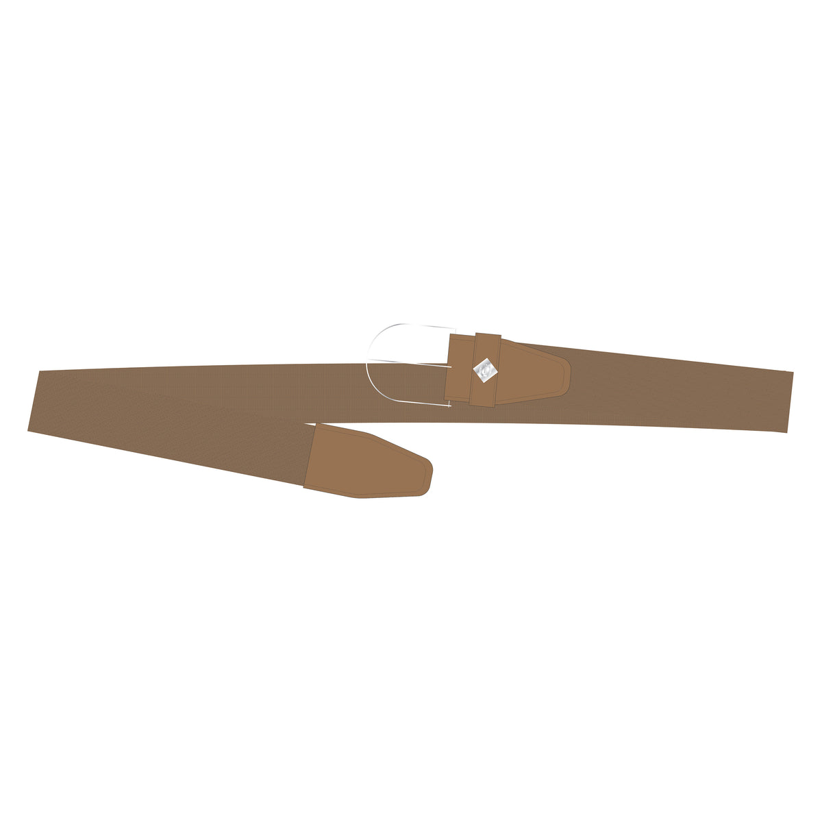 Elastic braided belt IRH