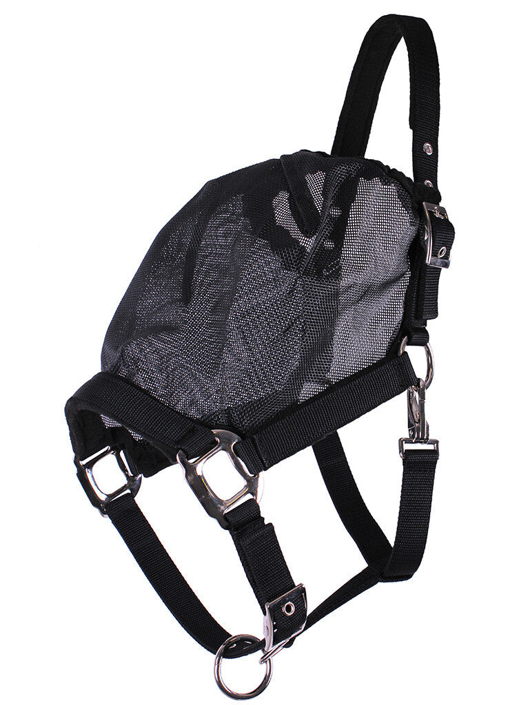 Halter-fly mask combi