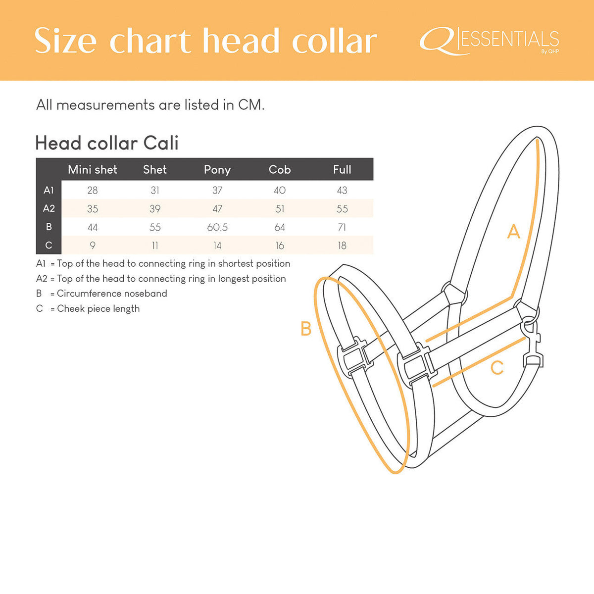 Head collar Cali