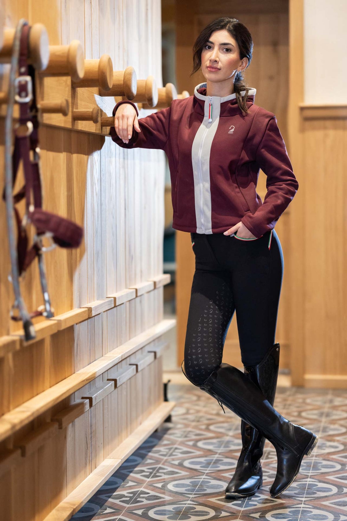 sweat jacket -livigno-