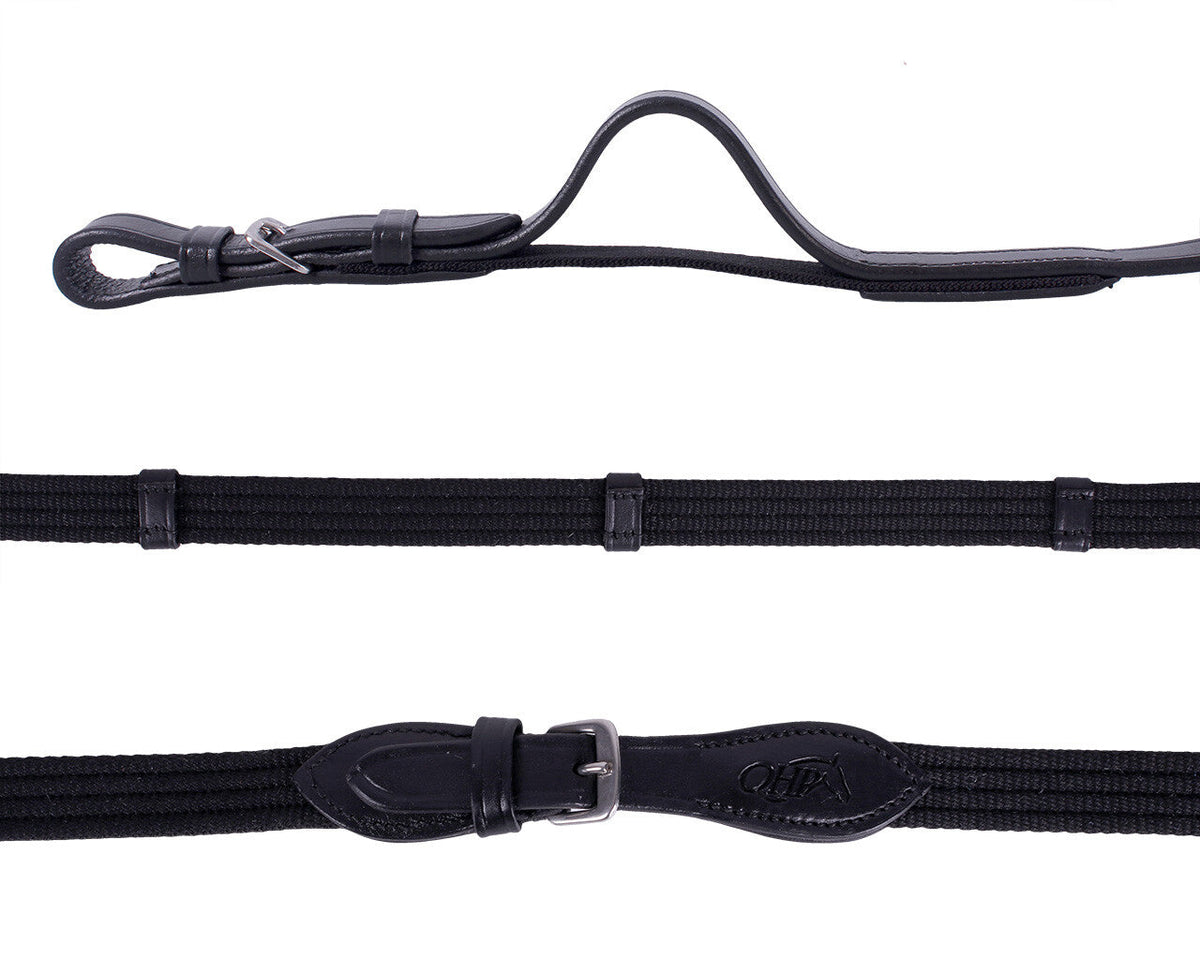 Web rein elastic