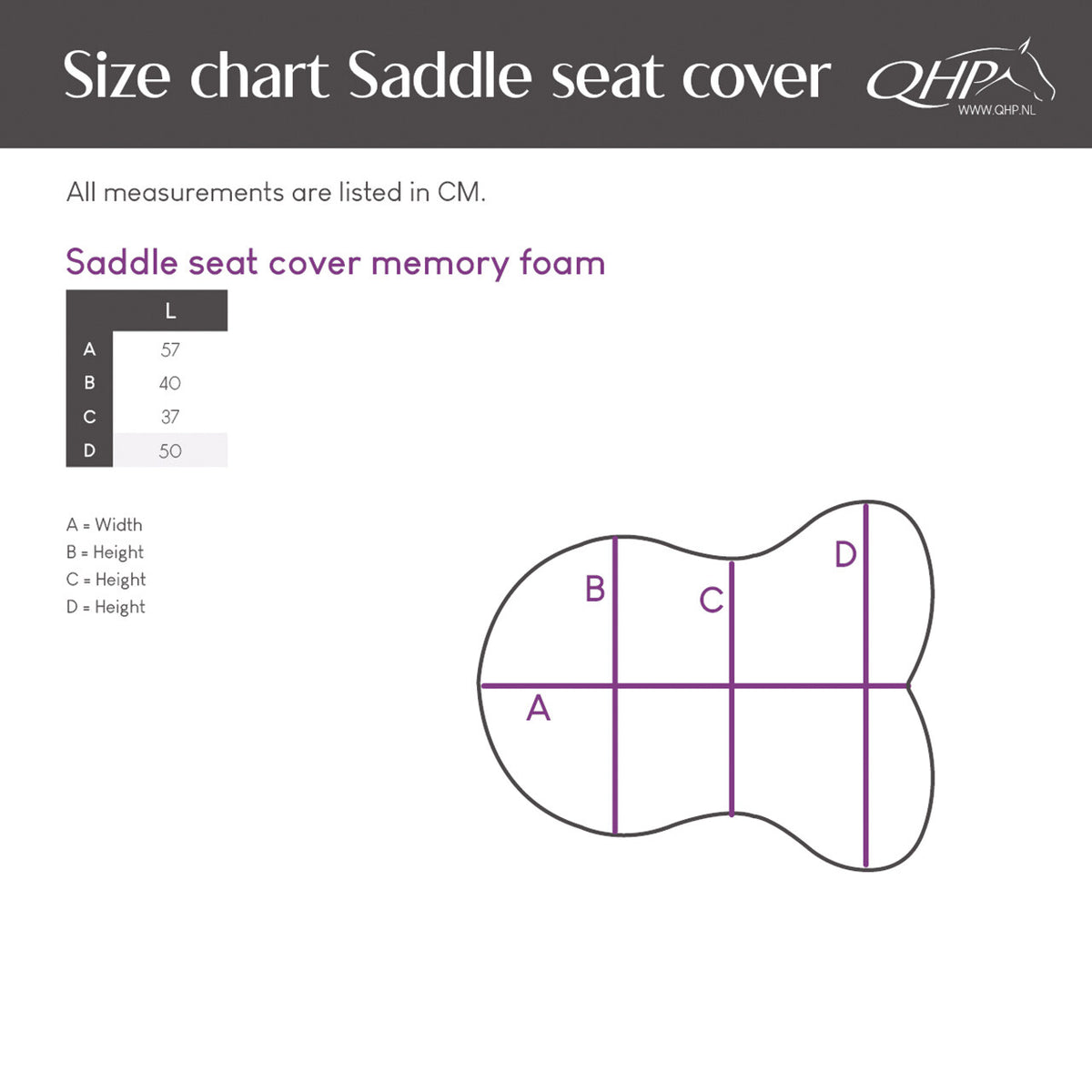 Saddle seat cover memory foam