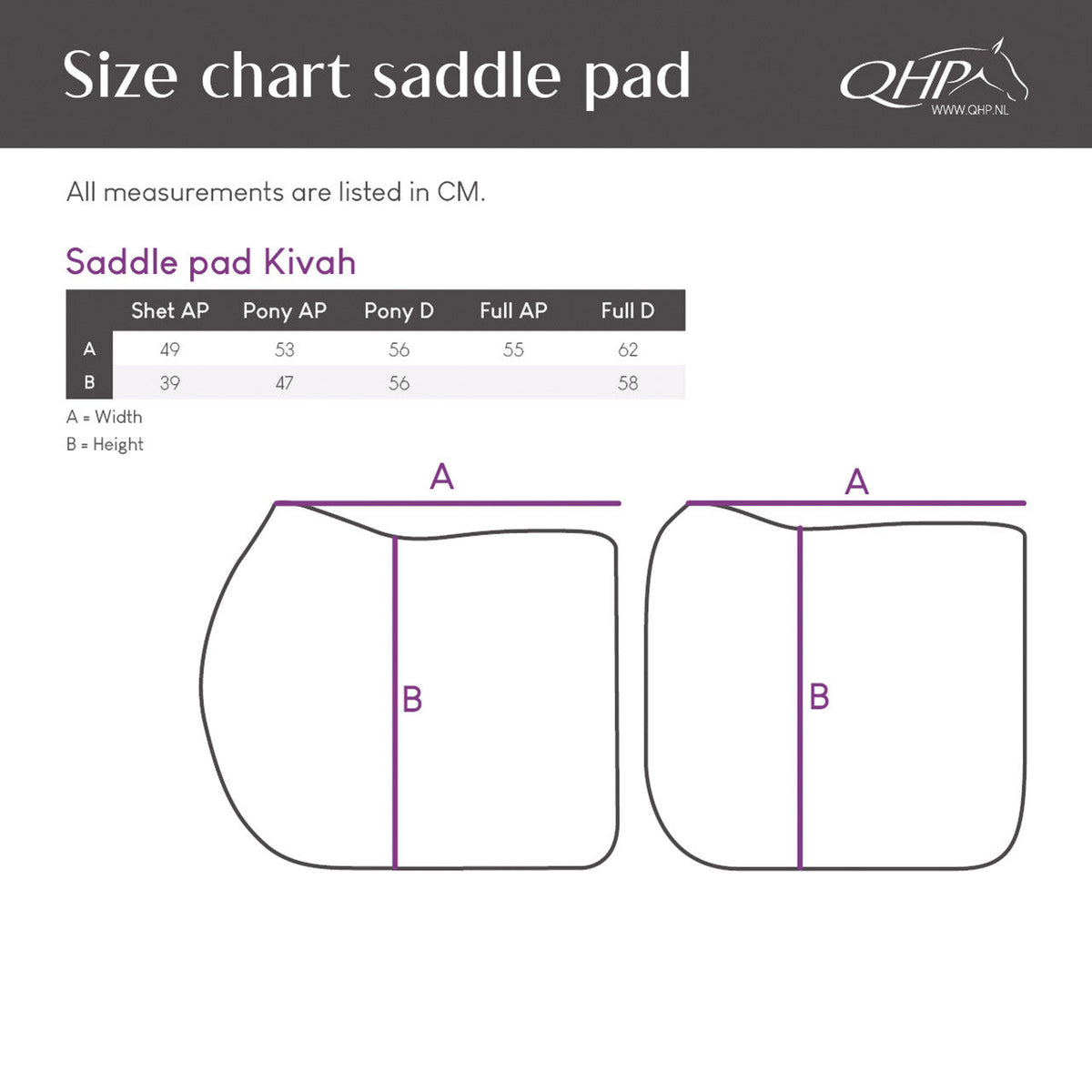 Saddle Pad Kivah