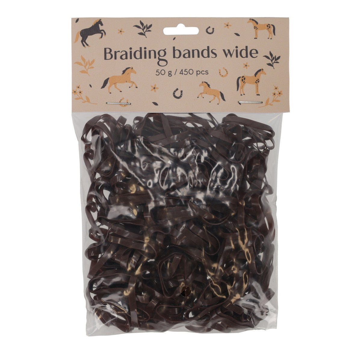 Rubber braiding bands wide