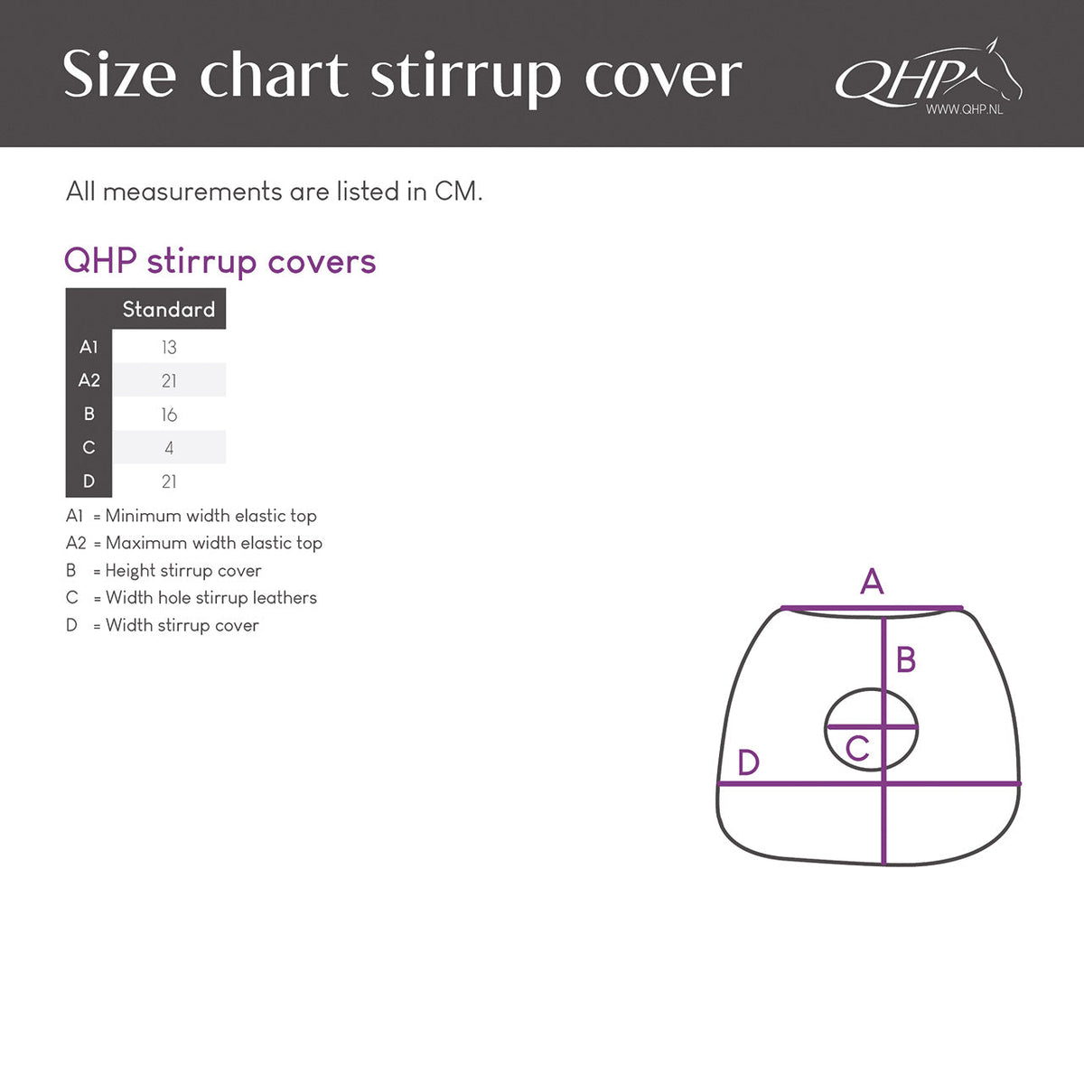 QHP Stirrup covers