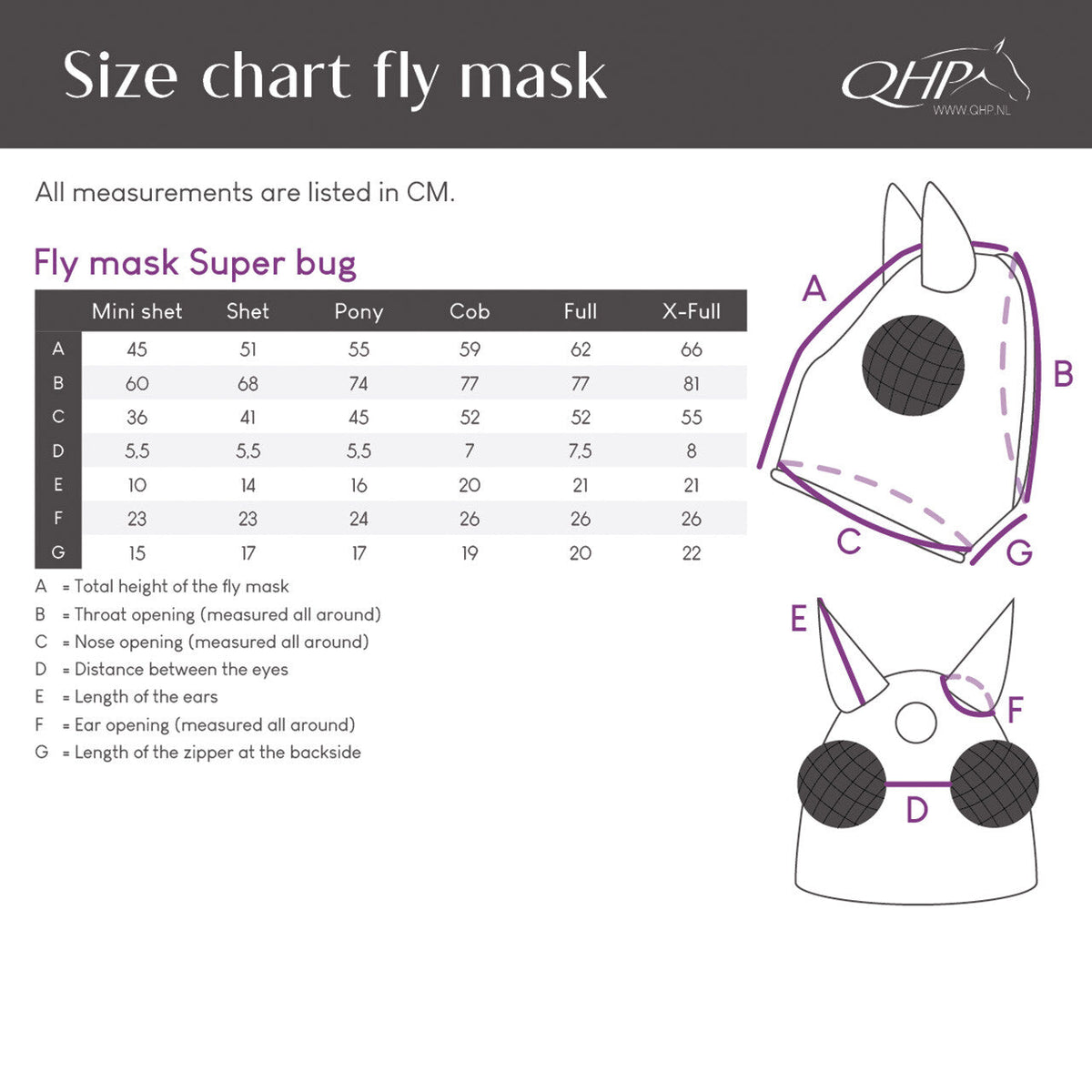 Fly Mask Super bug