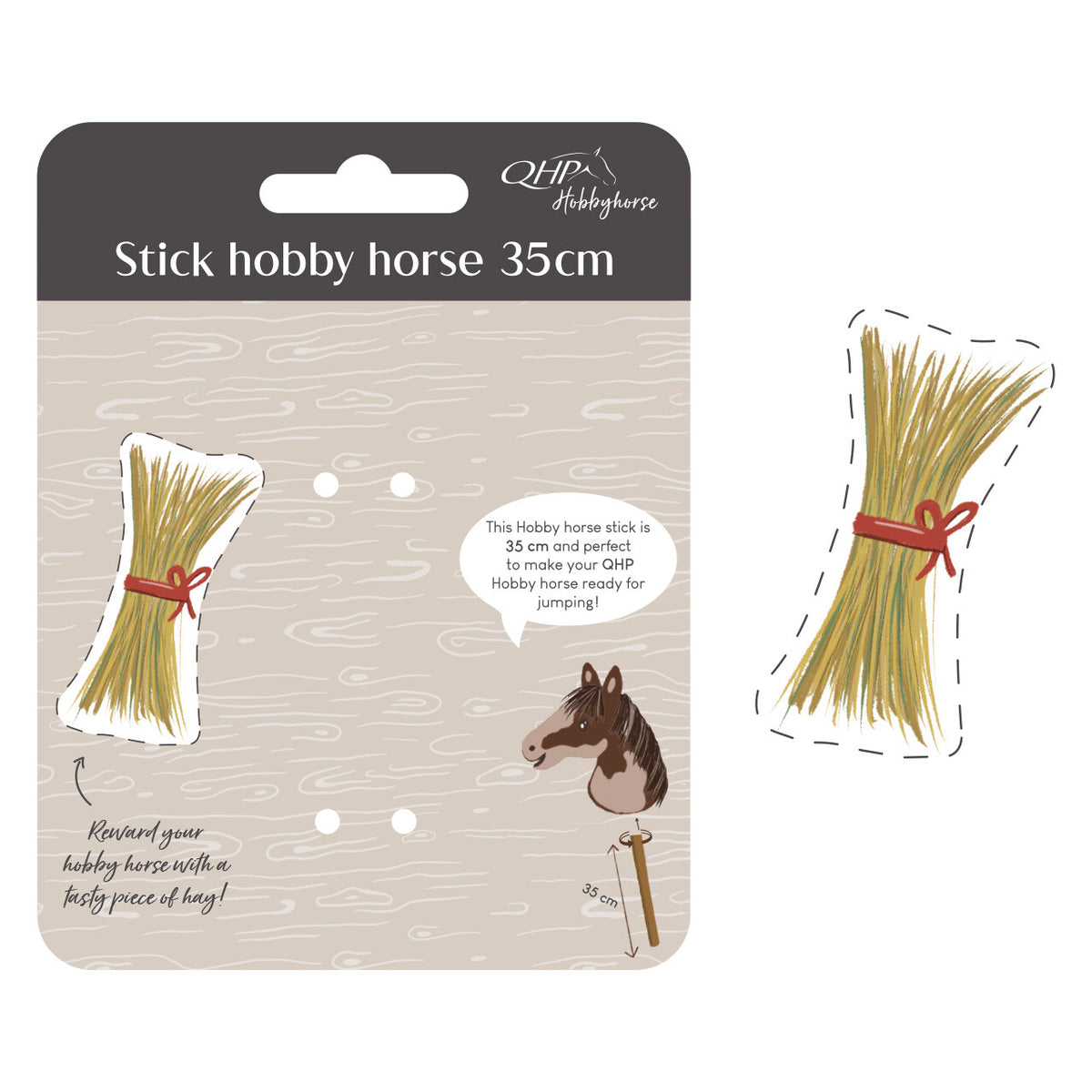 Stick Hobby horse 35cm