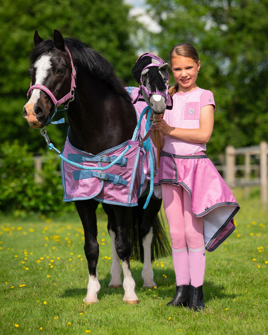 Exercise rug Hobby horse collection