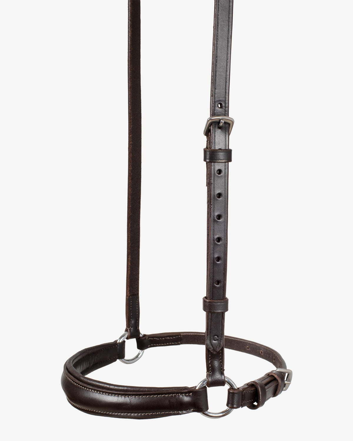 leather german style noseband bridle