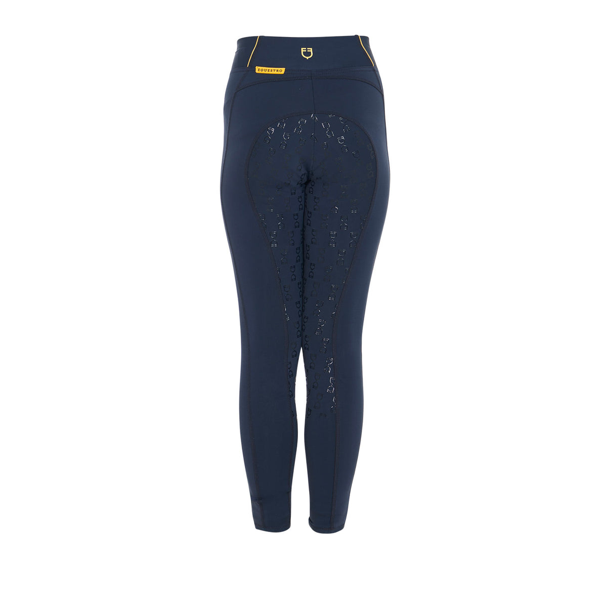 girls' slim fit grip leggings with logo NAVY / 14 Years