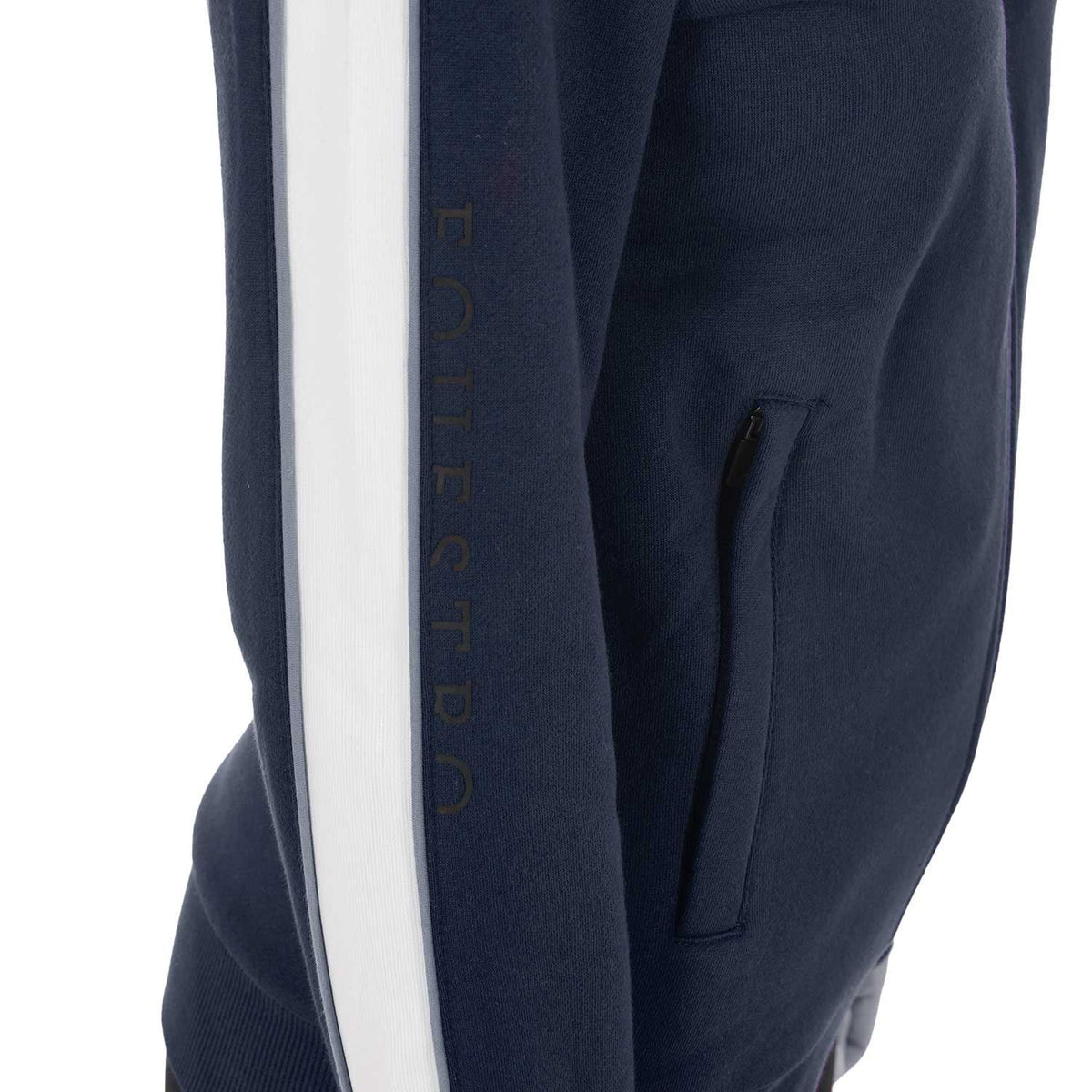 women's hooded sweatshirt with front zip Navy (19-3923) / XL