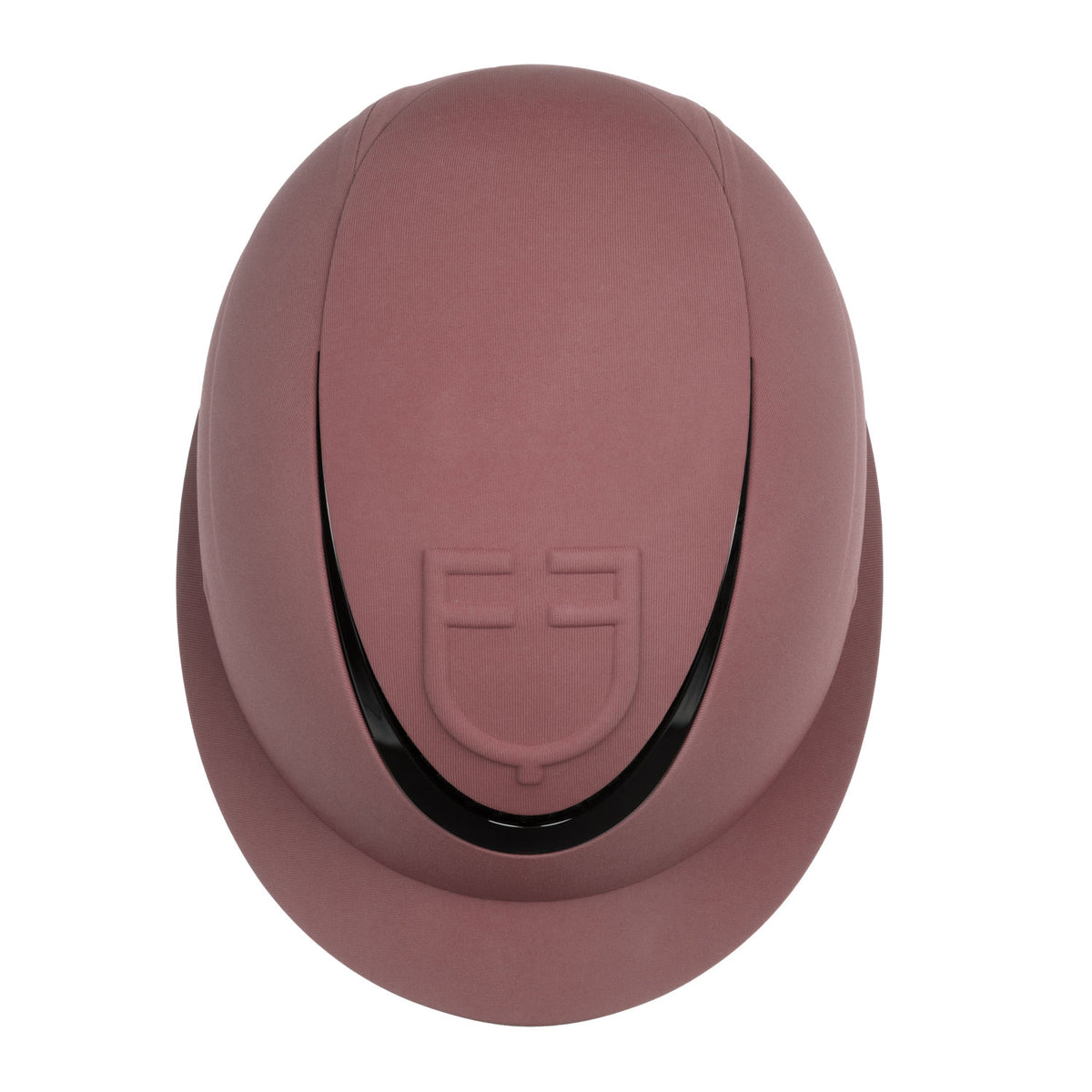 Women's helmet with wide visor and embossed logo homologation EN 1384-2023 MARRON (18-1415) / L (58-60 CM)