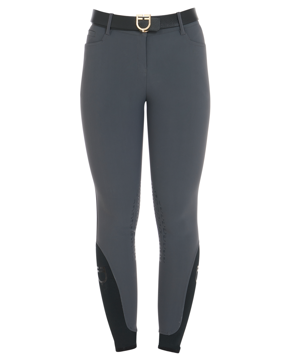 women's slim fit grip breeches with logo