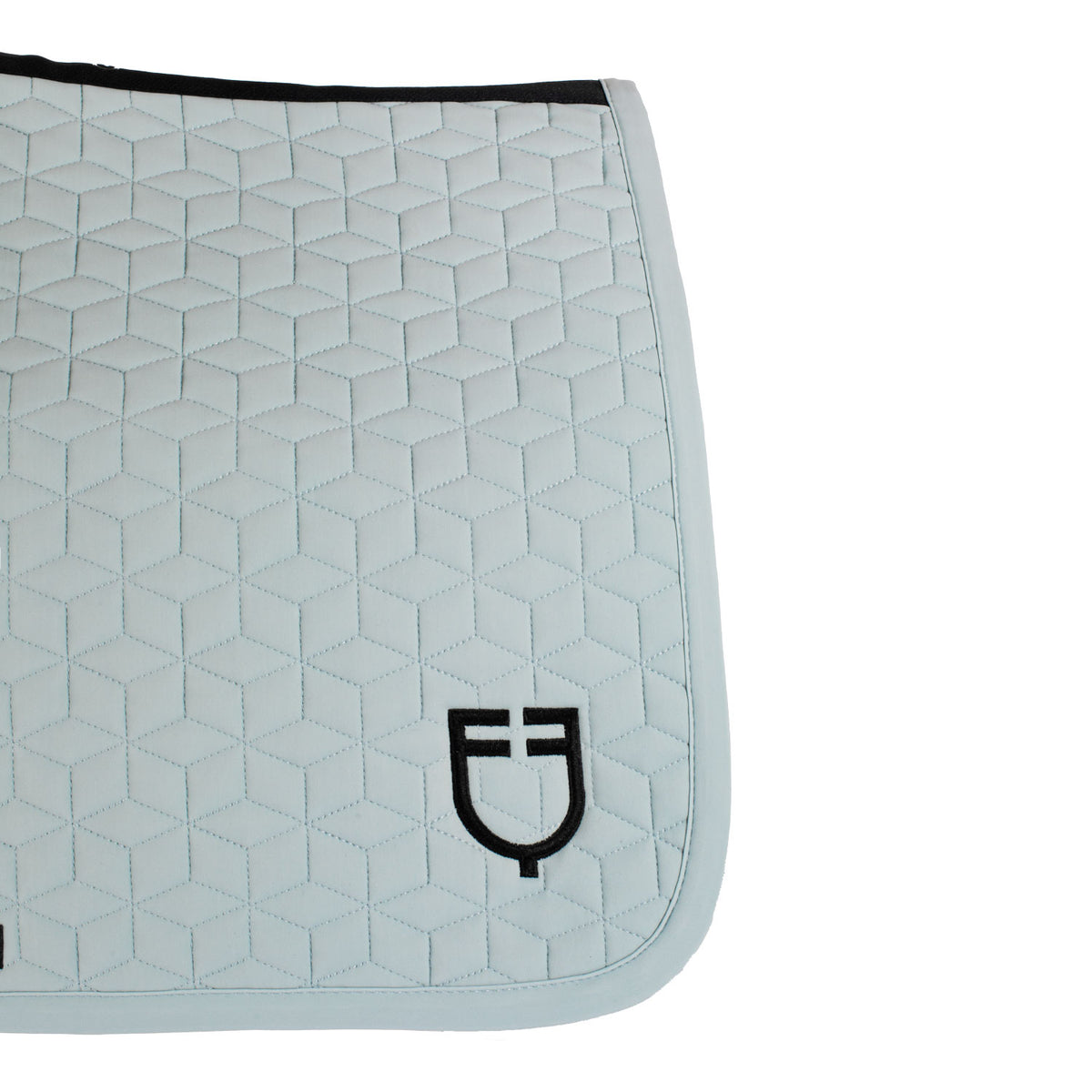 jumping saddle pad cube quilting GREY MIST (15-4706) / PONNY