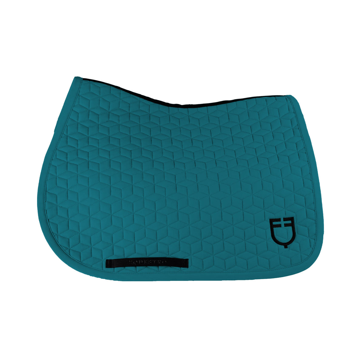 jumping saddle pad cube quilting PETROL (548C) / PONNY