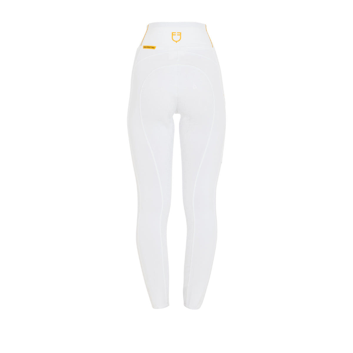 girls' slim fit grip leggings with logo WHITE / 14 Years