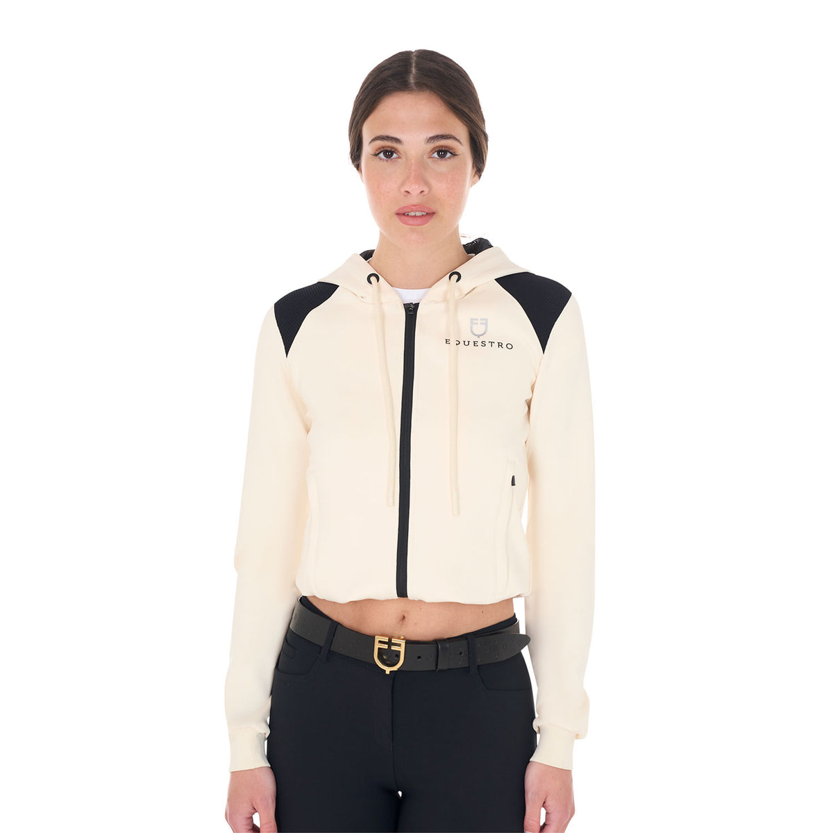 women's cropped hoodie
