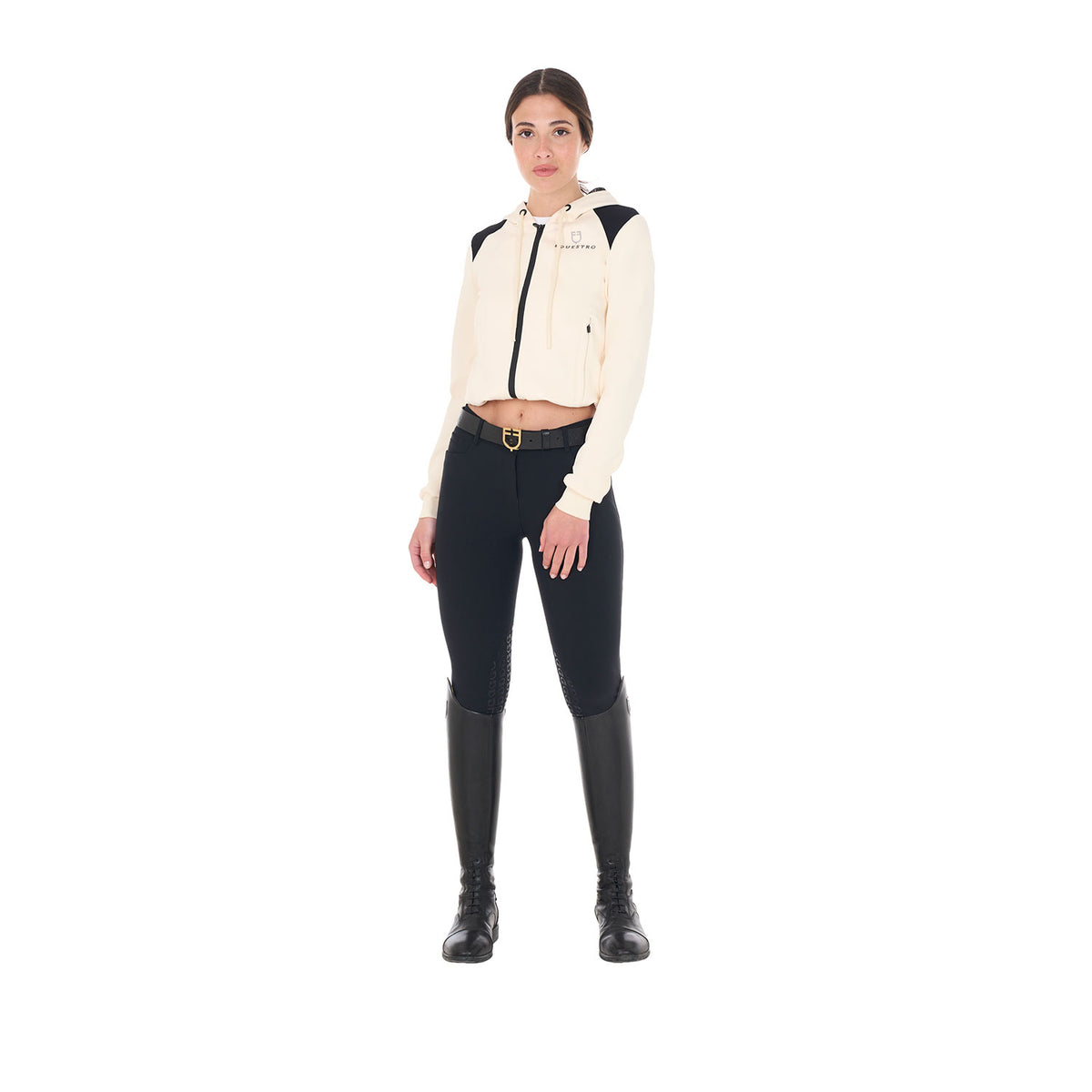 women's cropped hoodie