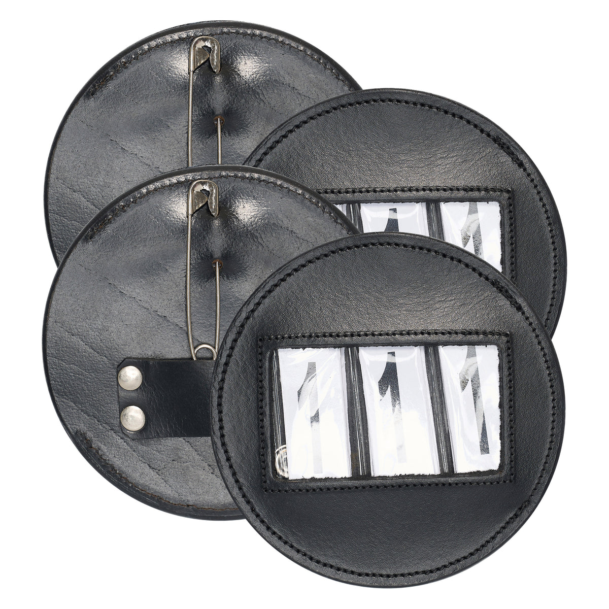 Competition number IRHRound, set of 2 pcs