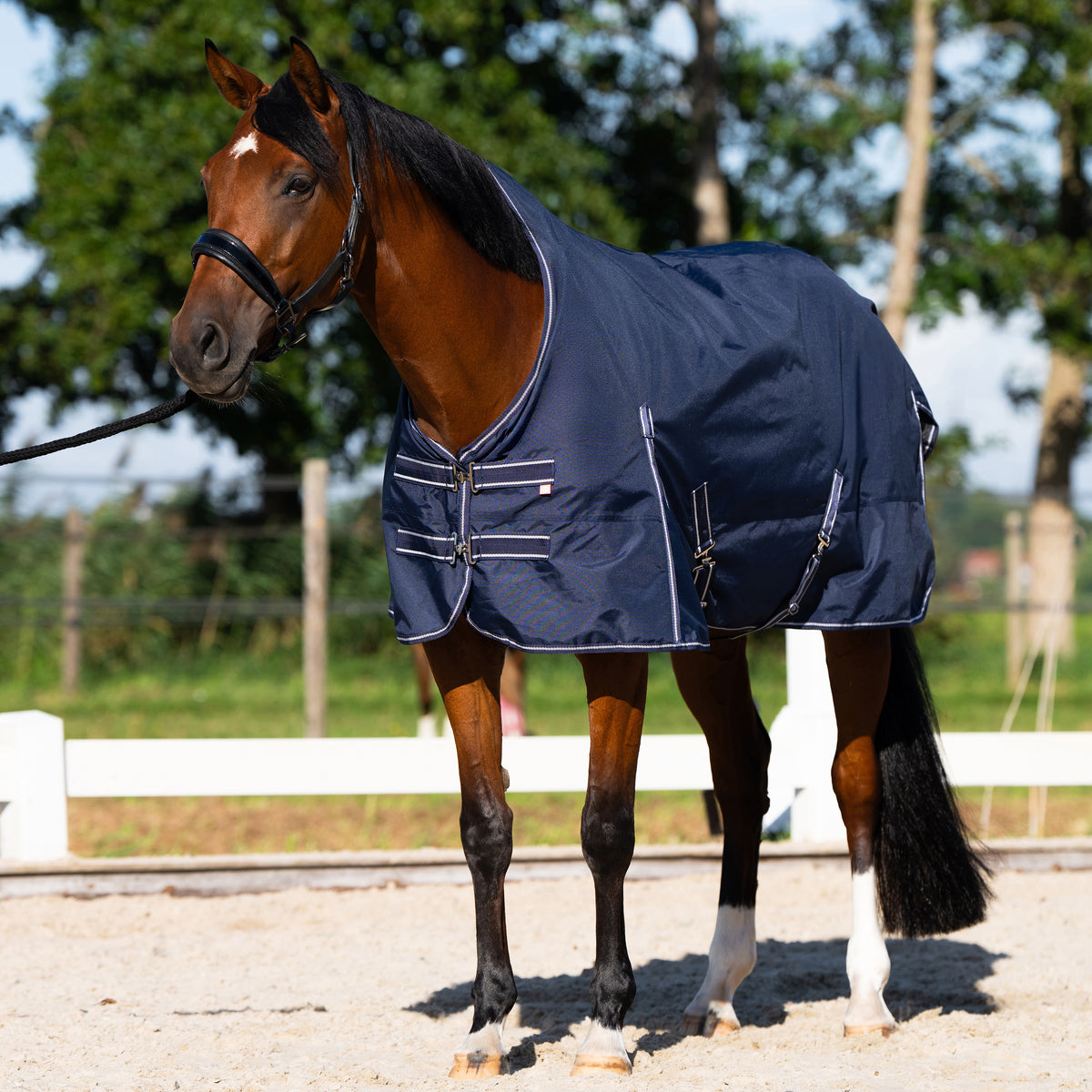 Outdoor blanket IRHBasic with high neck 200gr