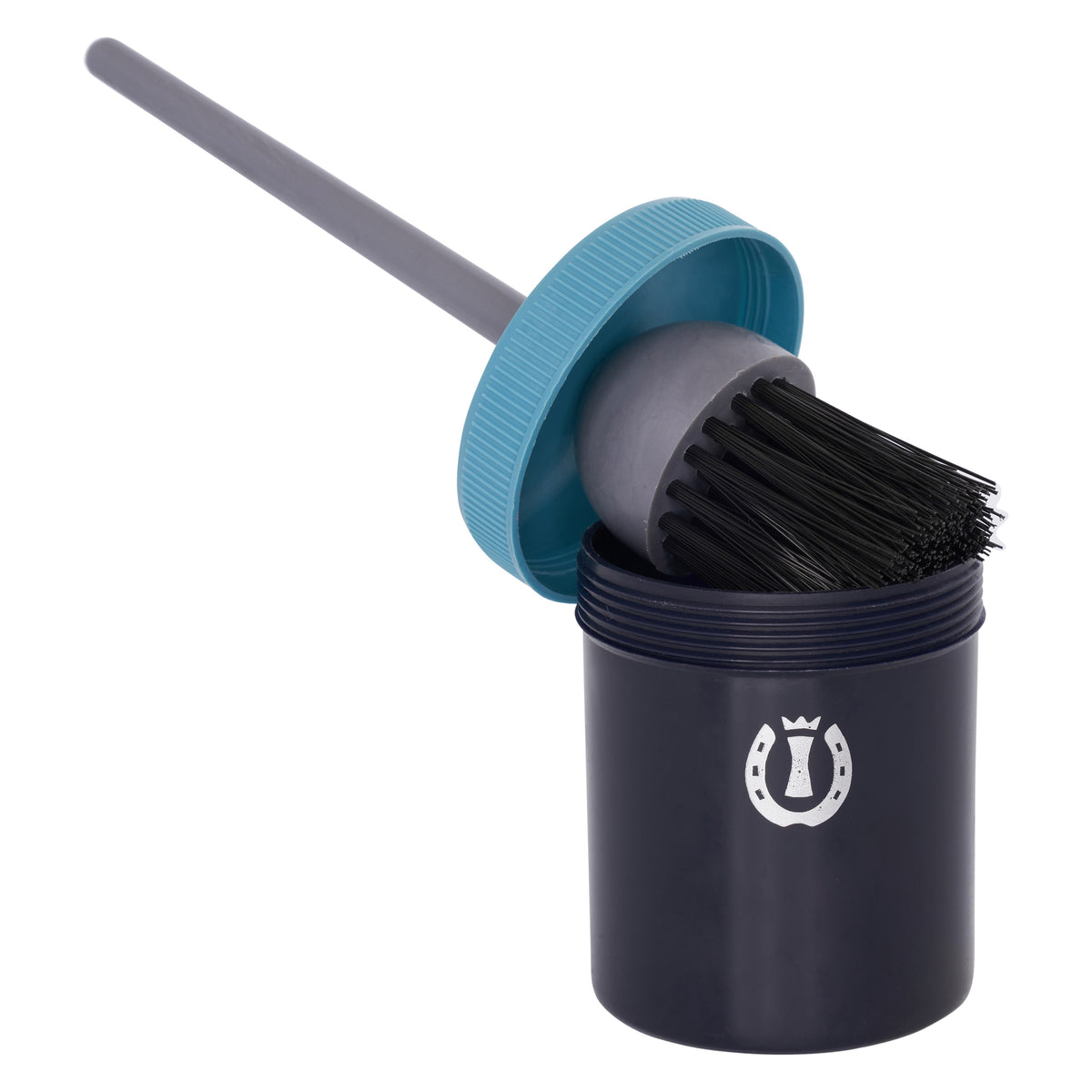 Hoof oil brush with container IRH